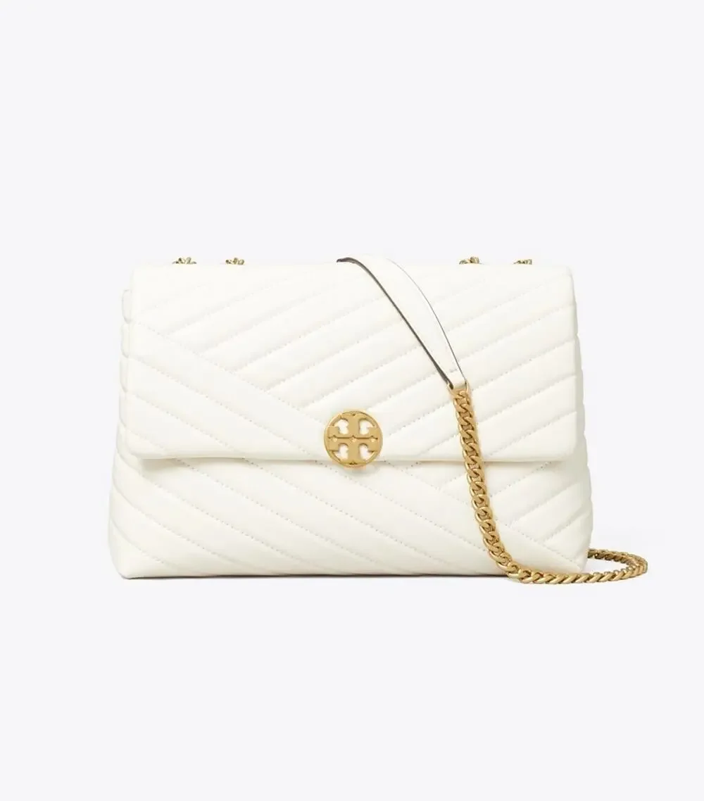 NEW‼️Tory Burch Willa Chevron Large Shoulder Bag 187337 $625